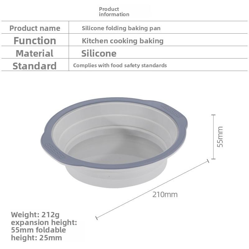 

Cross-border folding silicone cake mold easy to demould baking 612 continuous cake mold square cake tray