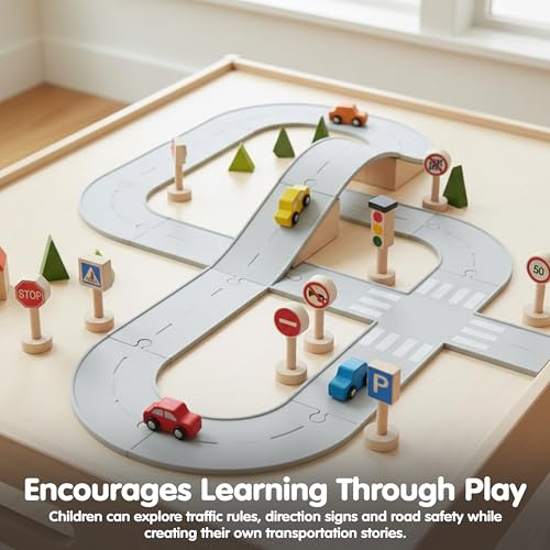 PlanToys 6203 Traffic Sign and Signal Set