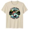 Fishing Bass If I'Ve Gone Missing I'Ve Gone Fishing Graphic T-Shirt