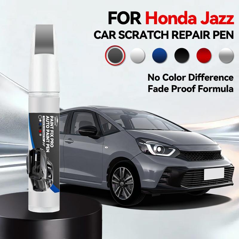 For HONDA JAZZ Car Paint Repair Pen Paint Scratch Repair Accessories Silver Black Blue Metallic Brown Green Urban Gray Red