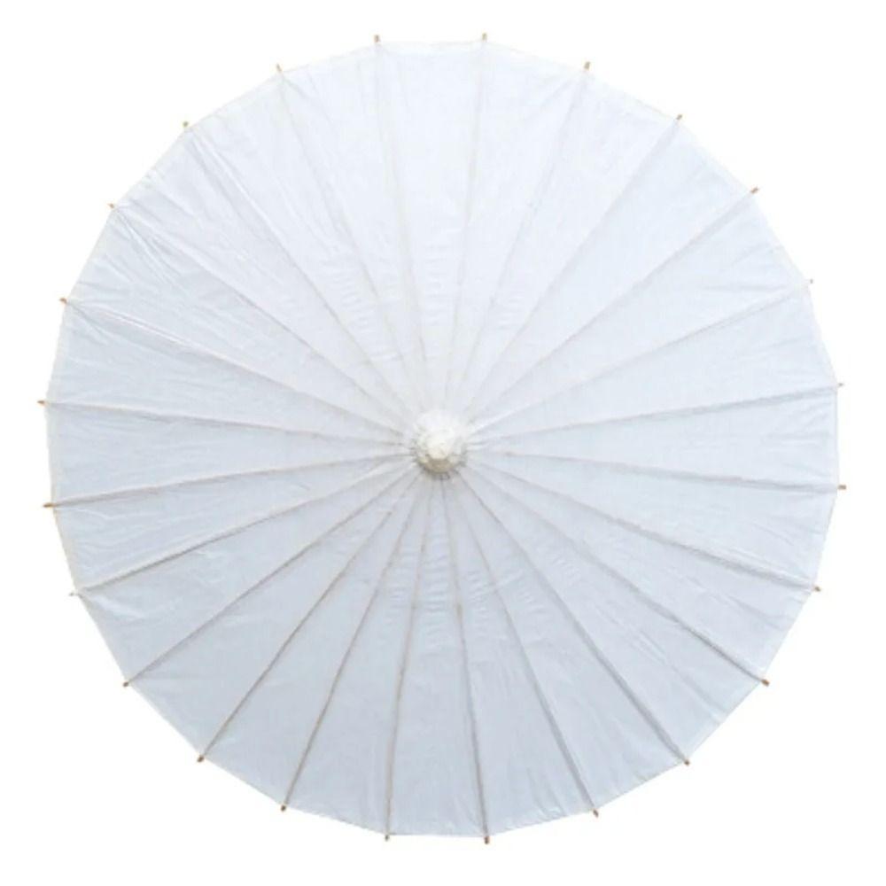 Traditional Handmade Paper Umbrella Vintage Classical DIY Painting Paper Umbrella Colorful Oil Paper Umbrella Home