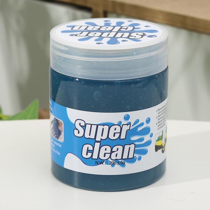 Super Clean Gel Wielokrotnego Użytku Mocny Klej Usuwacz Kurzu do Klawiatury Samochodu Laptopa Nie Kruszący się Klej Slime Wielokrotnego Użytku Czyściący Żel Błoto