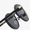 Fashionable and High-end Cat Eye Frame Sunglasses for Women's Outdoor Street Photography Luxury Sunglasses UV400