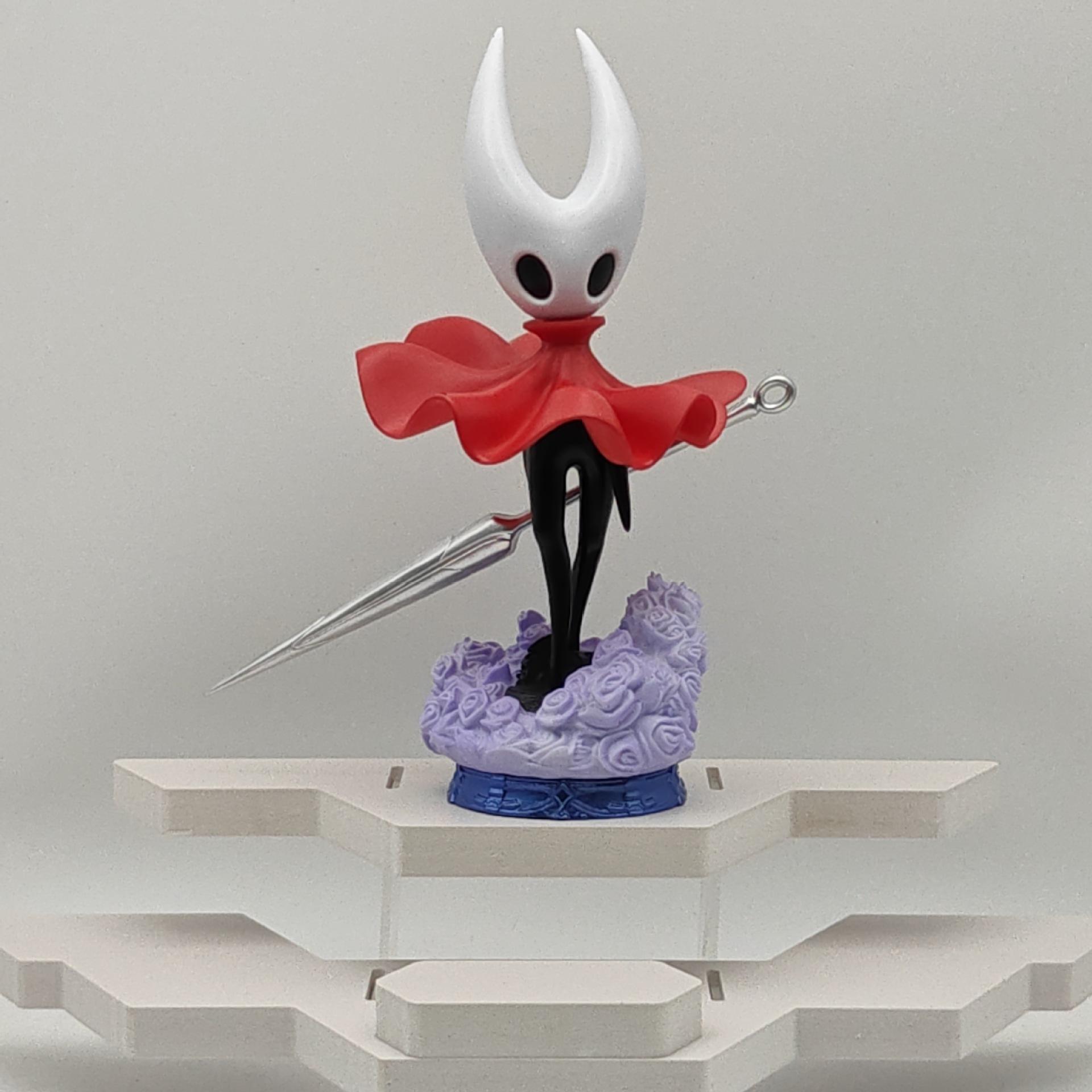 

Hollow Knight Silksong Hornet Action Figurine Battle Scene Collect Statue Model Desktop Decoration For Game Peripheral Fans Collectors