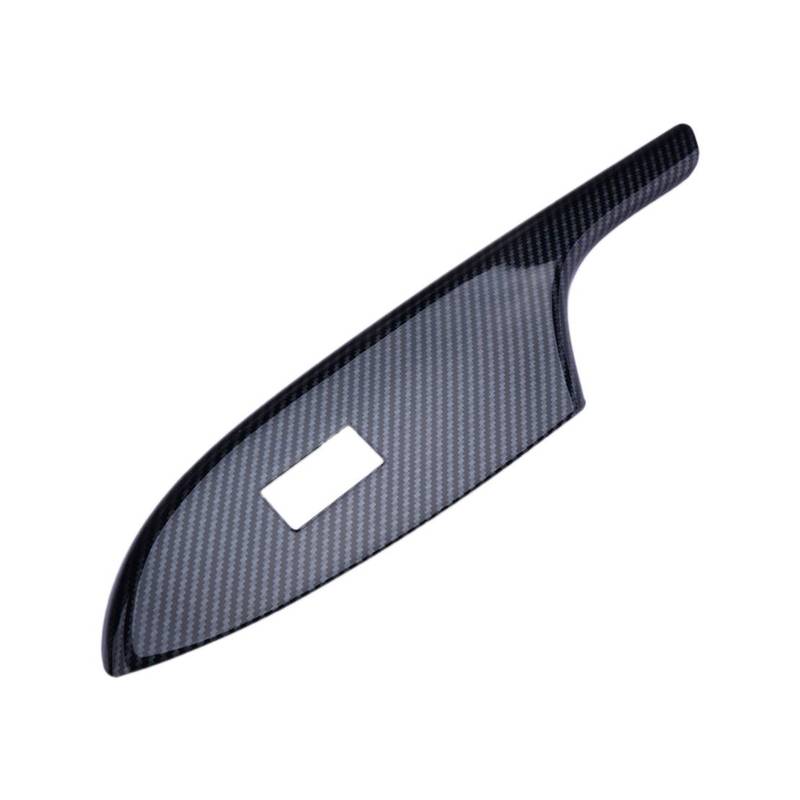 4Pcs Door Window Lift Switch Panel Trims Covers Carbon Fiber Style ABS Fit For Toyota Corolla 2007-2009 2010 2011 2012 2013 RHD