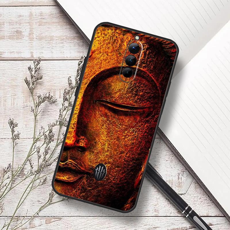 Buddha Case For ZTE Nubia Red Magic 6S 7S 6 7 Pro 5G RedMagic 10 Air 8 9 8S 9S 10S Pro Plus Cover