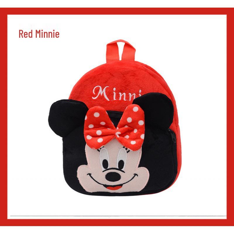 New Cross-Border Toddler Plush Backpack & Coin Purse for Ages 1-4 - Cartoon Design, Lightweight
