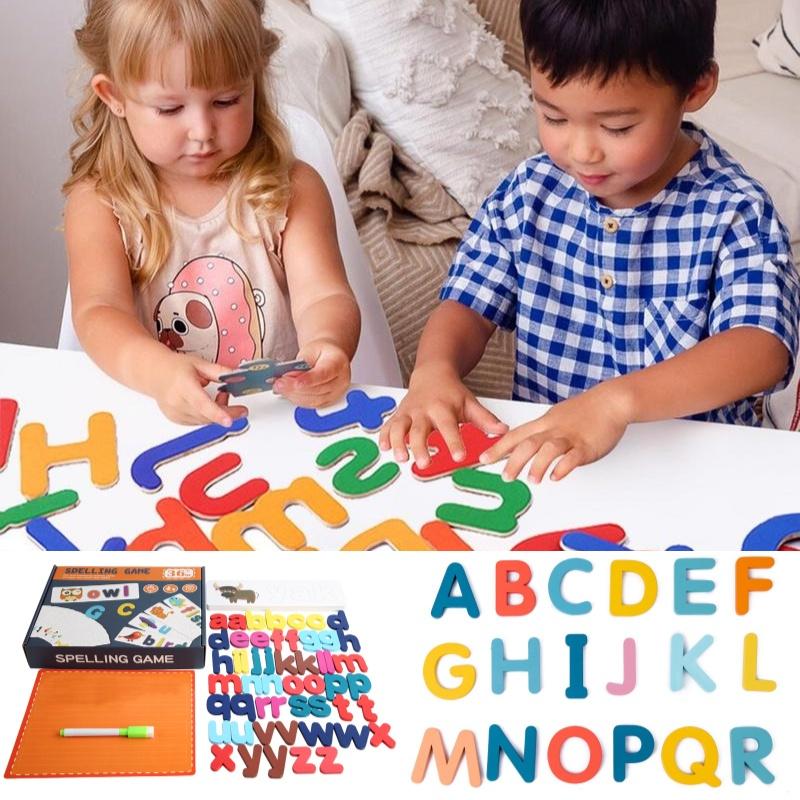 Funny Magic Spelling Word Game For Kids Educational Toy With 26 English Alphabet Letters Color Recognition And Early Learning