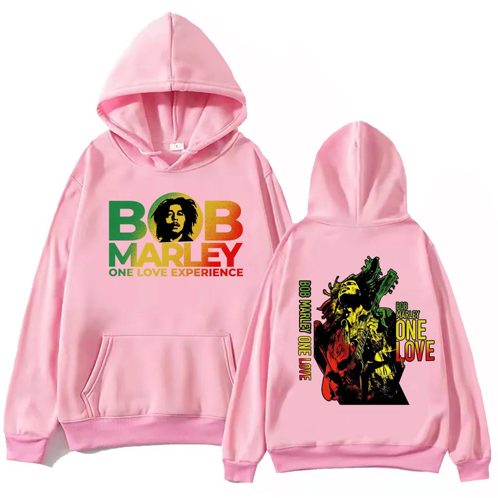 Bob Marley Hoodie Harajuku Hip Hop Pullover Tops Popular Music Sweatshirt Fans Gift Couple hoodie