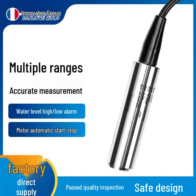 Submersible Water Level Sensor 4-20mA Voltage Transmitter