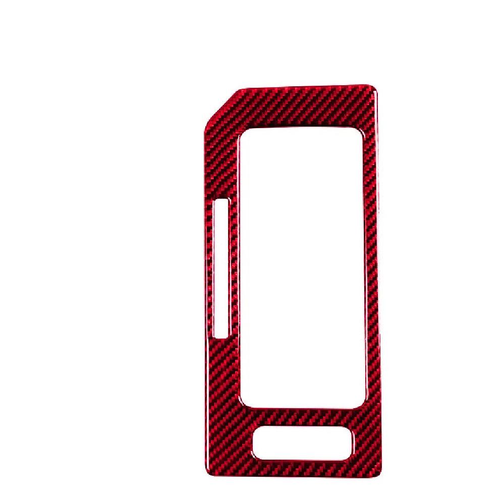 Carbon Fiber Car Central Console Gear Shifter Panel Frame Interior Decoration Sticker For Ford F150 F-150 SVT Raptor Accessories