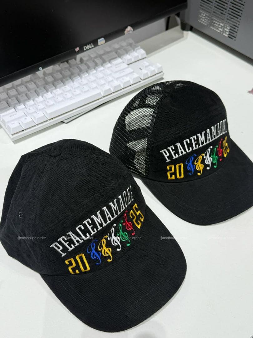 [Б/У] PEACEMINUSONE MAMA Сетчатая кепка G-DRAGON
