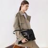 Charles & Keith Kerry Messenger Bag With Pendant Women Shoulder Bag Black Cream Burgundy CK2-20782514