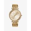 Darci Pavé Gold-Tone Watch MK3191