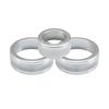 Subaru Air Conditioner Dial Cover Ring Aluminum 3 Piece Set