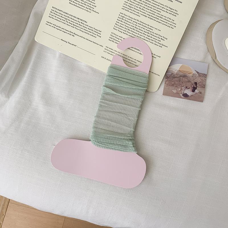 Sweet Girls Leg Warmers Women Summer Mesh Thin Breathable Loose Long Socks Leg Warmers Kawaii Lolita Cute Ruffle Socks Stockings