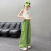 Girls' Summer Thin Casual Long Pants