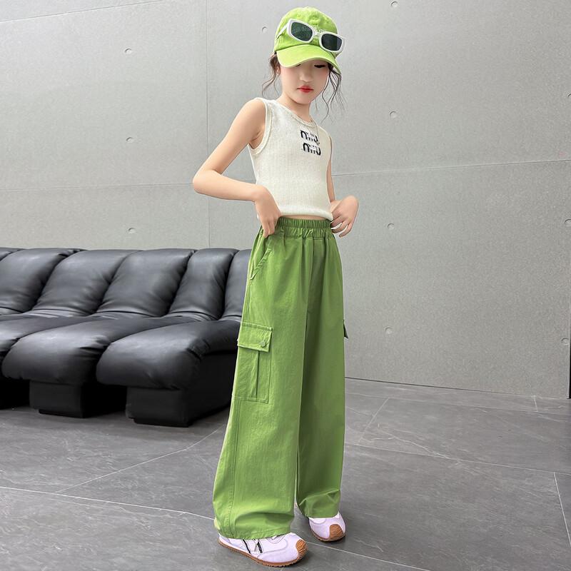 Girls' Summer Thin Casual Long Pants