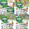 Exciting World Cup Soccer Blind Box Toy Set Includes Cheer Whistles And Stickers