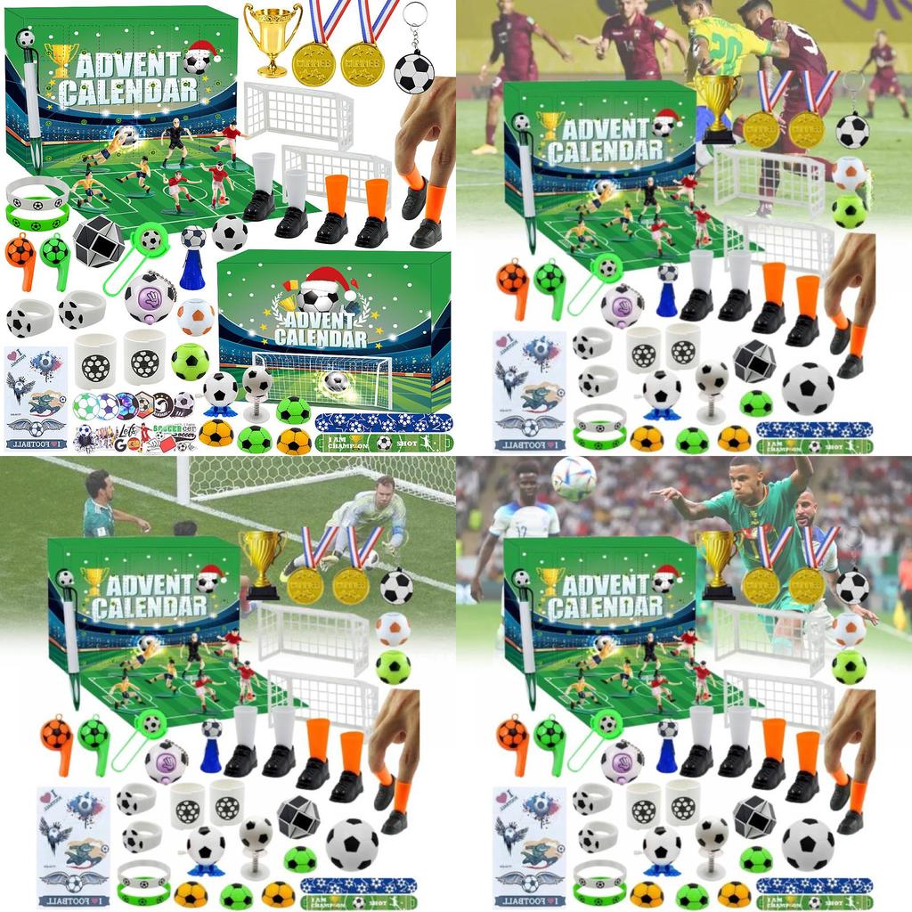 Exciting World Cup Soccer Blind Box Toy Set Includes Cheer Whistles And Stickers