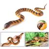 Weiches Gummischlangenmodell Realistisches Schlangen-Actionfigur-Spielzeug Solide Schlangenfigur für Halloween-Streich und Stressabbau