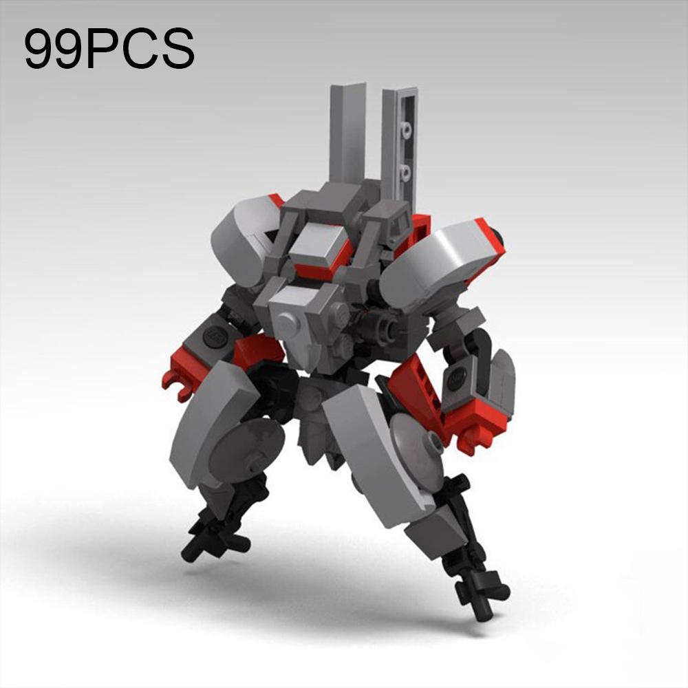 MOC Anime Action Figures Small Mecha Assembled Robot Puzzle Creative Octopus Gold Exoskeleton DIY Toys for Kids Birthday Gifts