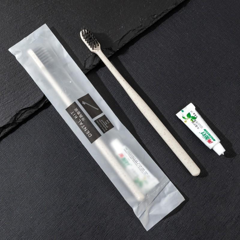 "Special Hotel Toiletries Set: Comb, Disposable Toothbrush with Toothpaste, Soft Bristles, Ideal for Homestays"