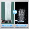 5 Modes Adjustable Rain Drenching Mode Black Bath Shower Head Head Water Saving High Pressure Showerhead Bathroom Accessories