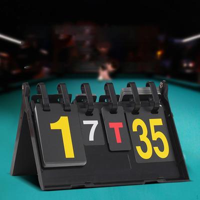 Tablica wyników Tablica wyników Flip Keeper Przenośny Flipper Ping Pong Scorekeeper dla