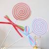 Imitation Large Lollipop Prop Ornament Fake Candy Decor Christmas Tree Garland Desktop Holiday Home Decor