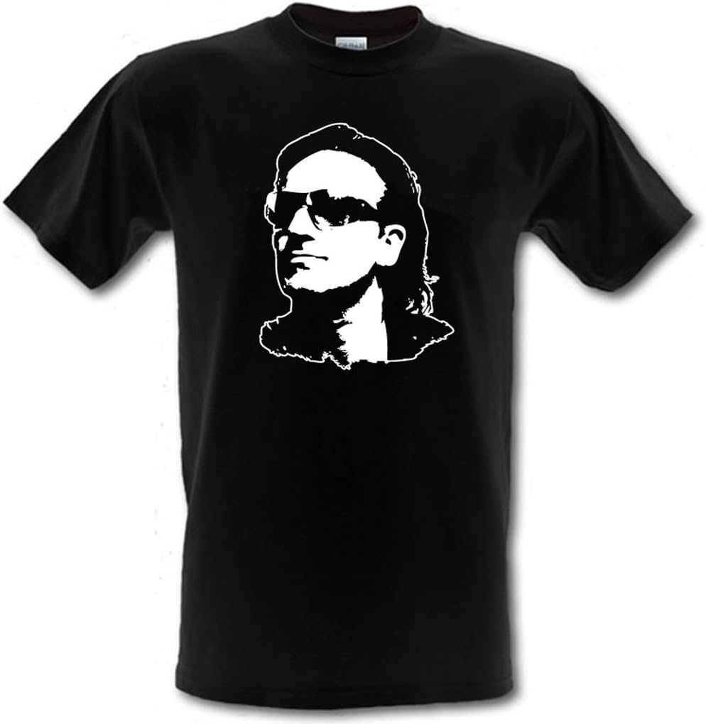 BONO U2 Irish Rock Che Guevara style Heavy Cotton t-shirt XXL чёрный