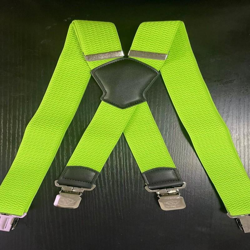 Men'S European Four-Clip Strap X-Shaped Corn Belt Large Clip Suspender Belt E-Commerce Men'S Shoulder
