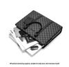 Men's Korean-Style Plaid Business Handbag: Trendy Large-Capacity Shoulder Bag & Briefcase