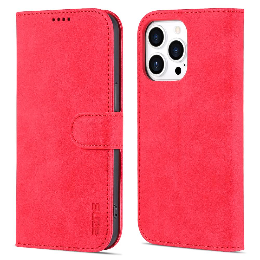 Red PU Leather