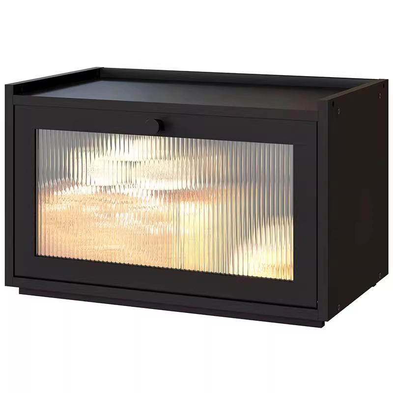 Деревянная бамбуковая хлебница с крышкой - Кухонное хранилище для хлеба, выпечки и фруктов