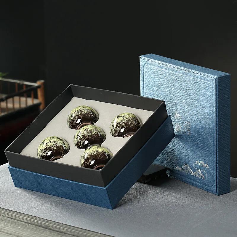 110ml-175ML Cuptor Changjian Cupă Creative Home Set de ceai ceramic Master Cup Chinezesc Kung Fu Ceai Bol Set Cadouri de afaceri Biroul Acasă