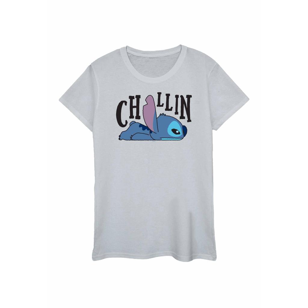 Disney Womens/Ladies Lilo And Stitch Chillin Cotton T-Shirt