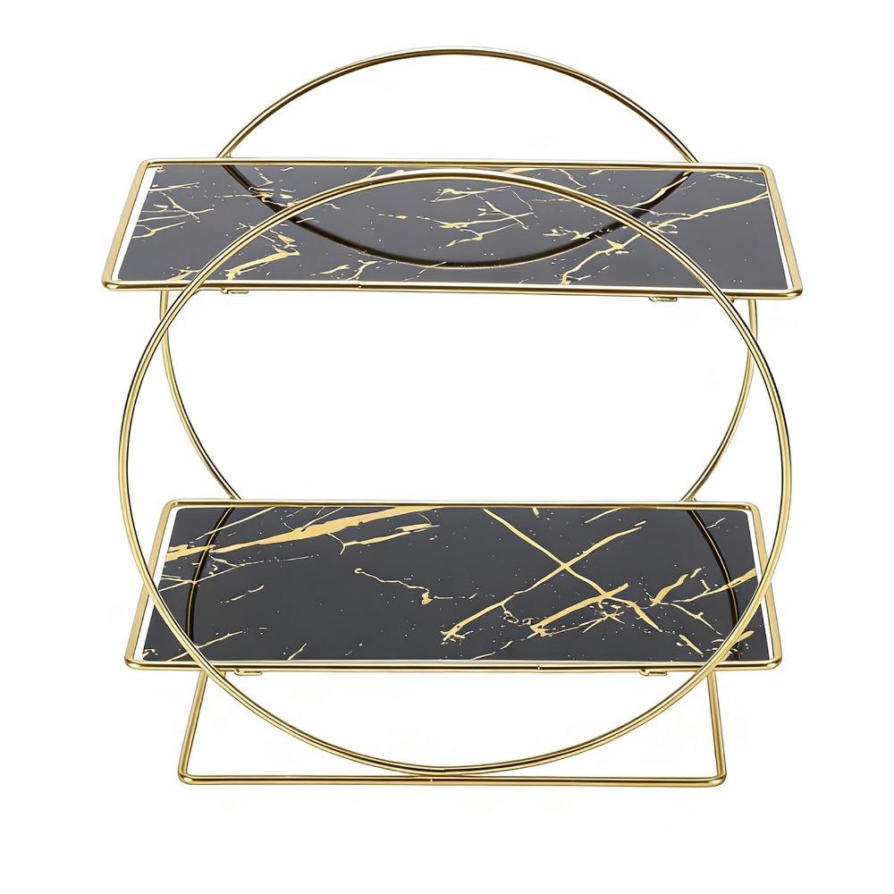 Iron Bathroom Counter Organizer 2 Tier Makeup Organizer  Cosmetics Toiletries