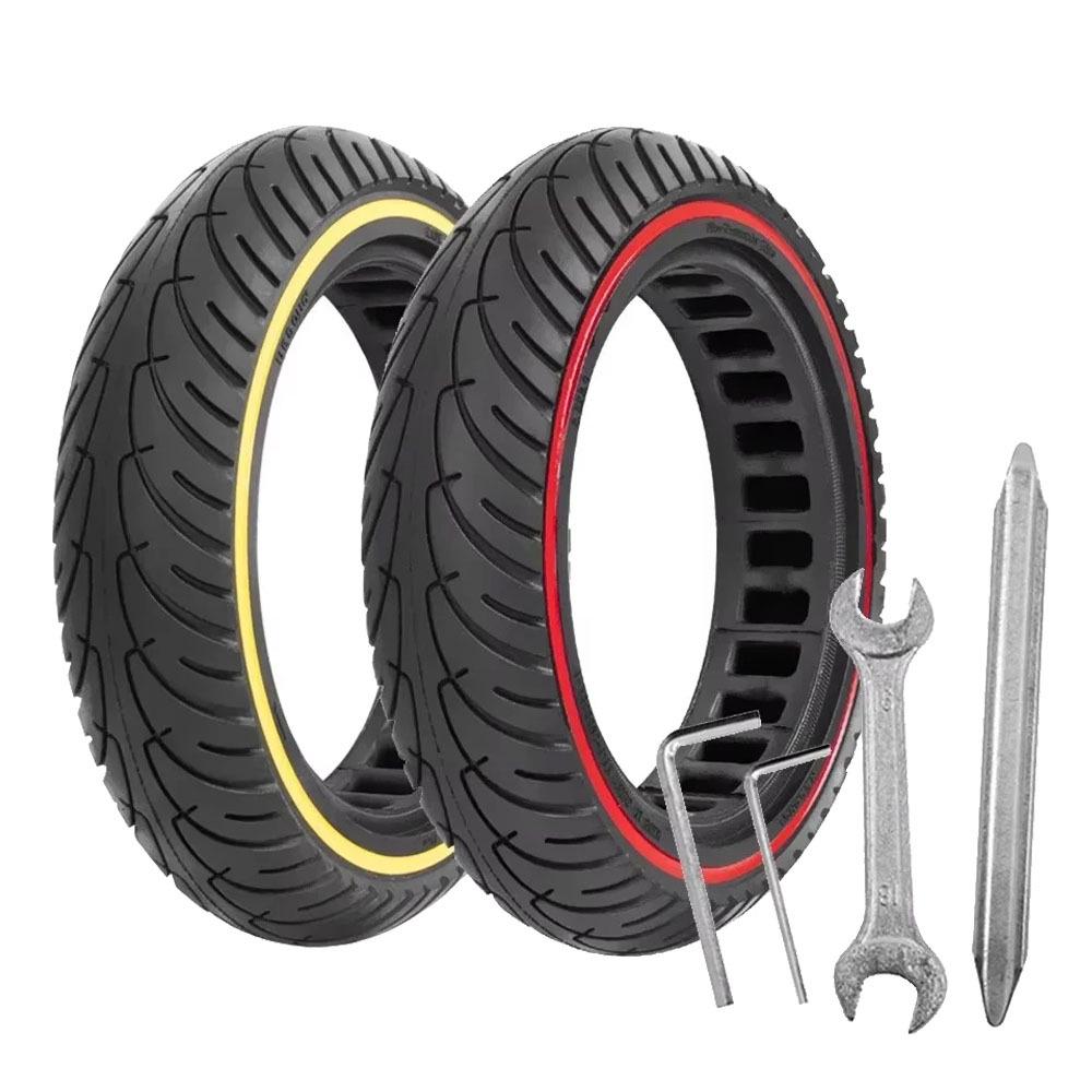 8.5x2 Honeycomb Shock-Absorbing Solid Tire for Xiaomi M365 Electric Scooter, No-Inflation, Explosion-Proof