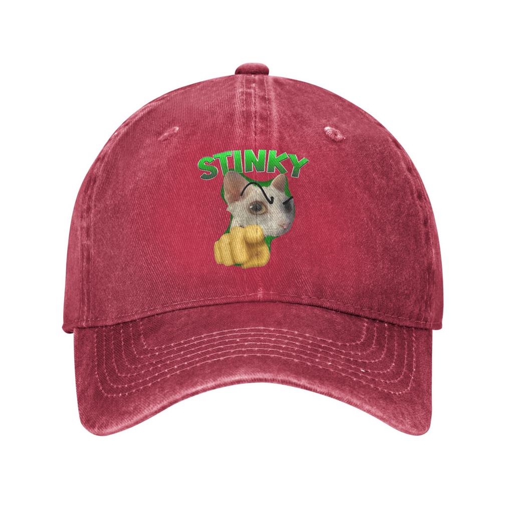 Unisex Stinky Funny Cat Meme Cap Merch Baseball Cap Fashion Trucker Hats Adjustable