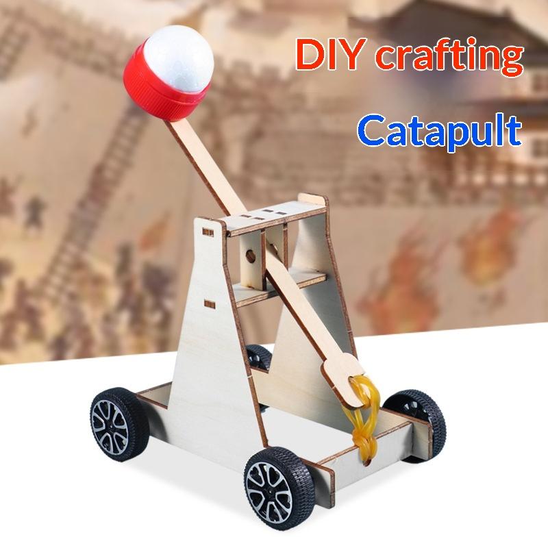 Catapult Toy Science Experiment Kit Diy Creative Inventions Education Model Toy Physics Science Toys For Children Gift Toy