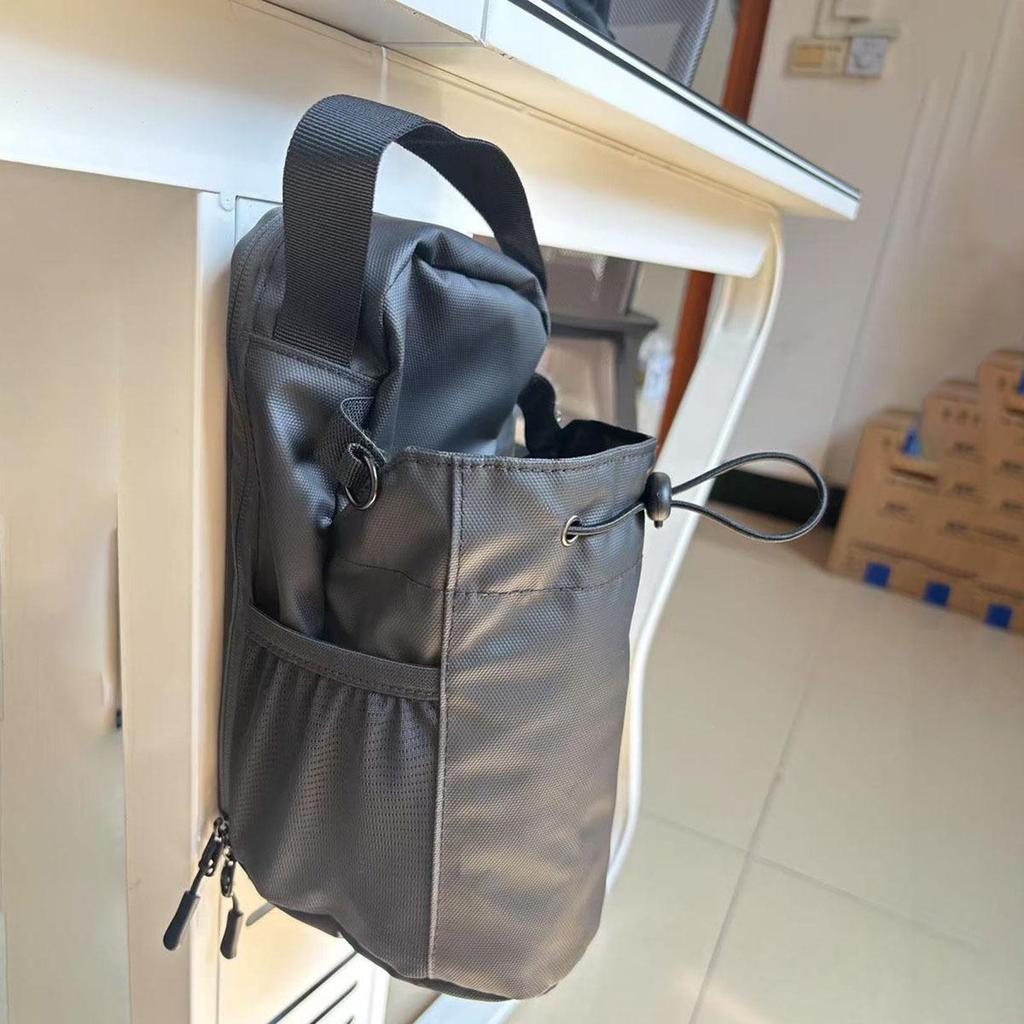 Magnetic Fitness Water Bottle Crossbody Bag - Large Capacity Gym-Ready