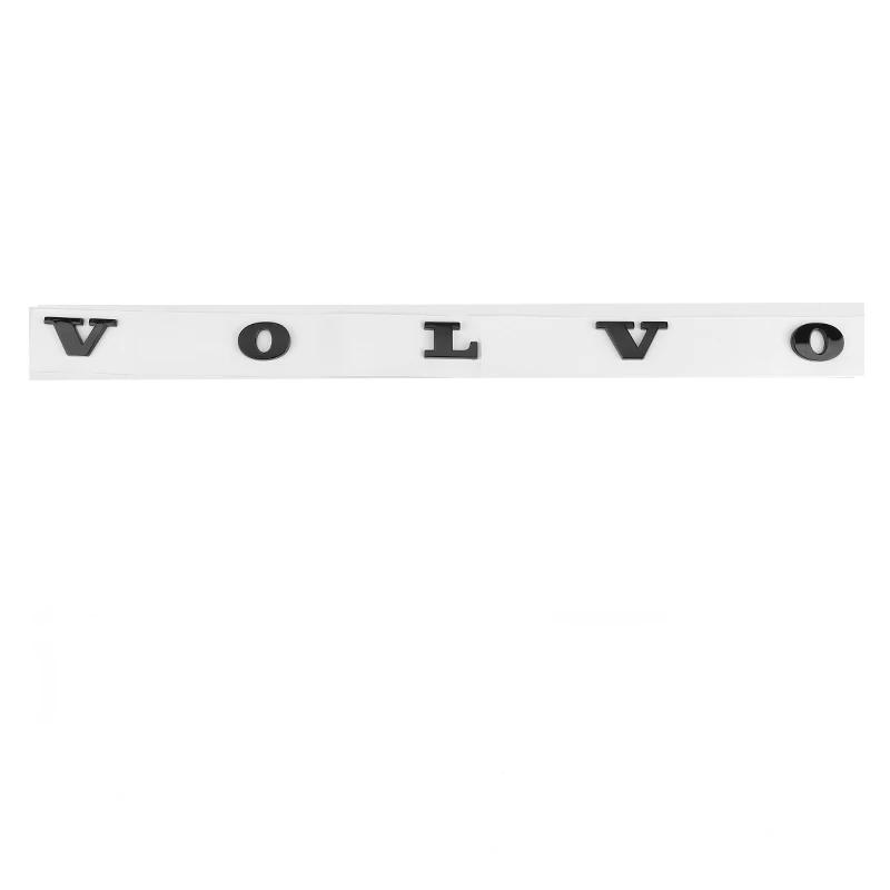 Car ABS 3D letter stickers are suitable for Volvo XC60, XC90, S60, S80, S60L, V40, V60, T5, T6 and AWD trunk logo stickers.