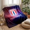 Stoke City FC Coperta in Flanella con Nome Personalizzato Logo Calcio Coperta in Pile Personalizzata Regalo Speciale per Divano Camera da Letto Casa