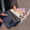 Magnetic Leather Texture iPhone 17 Pro Max Case, Compatible with Models 13-16, Cross-Border Design