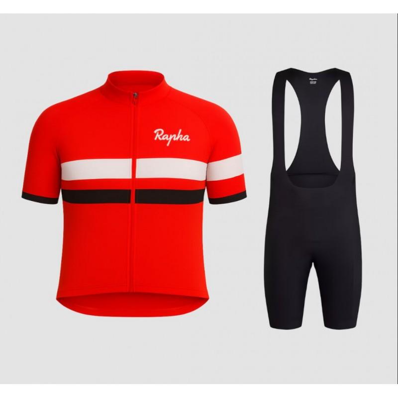 Maßgeschneidertes Radtrikot-Set Kurzarm-Oberteil Shorts Fahren Atmungsaktiv Feuchtigkeitstransportierend Unisex