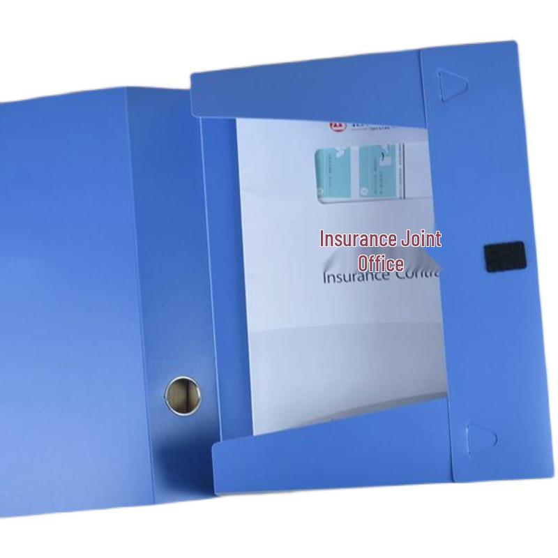 Set of 10 Foldable Plastic A4 Archive Boxes for Documents - Sizes 2cm, 3.5cm, 5.5cm, 7.5cm.