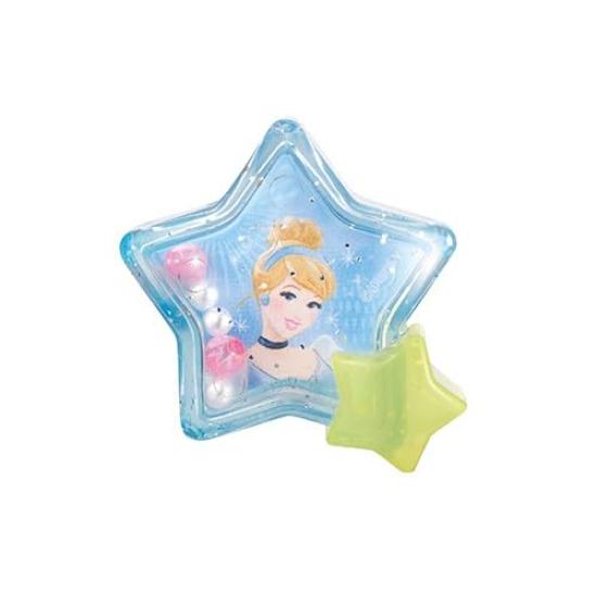 Bikkura Egg Disney Princess Shaka Shaka Capsule Hair Tie, Orange Scent, 1 Count