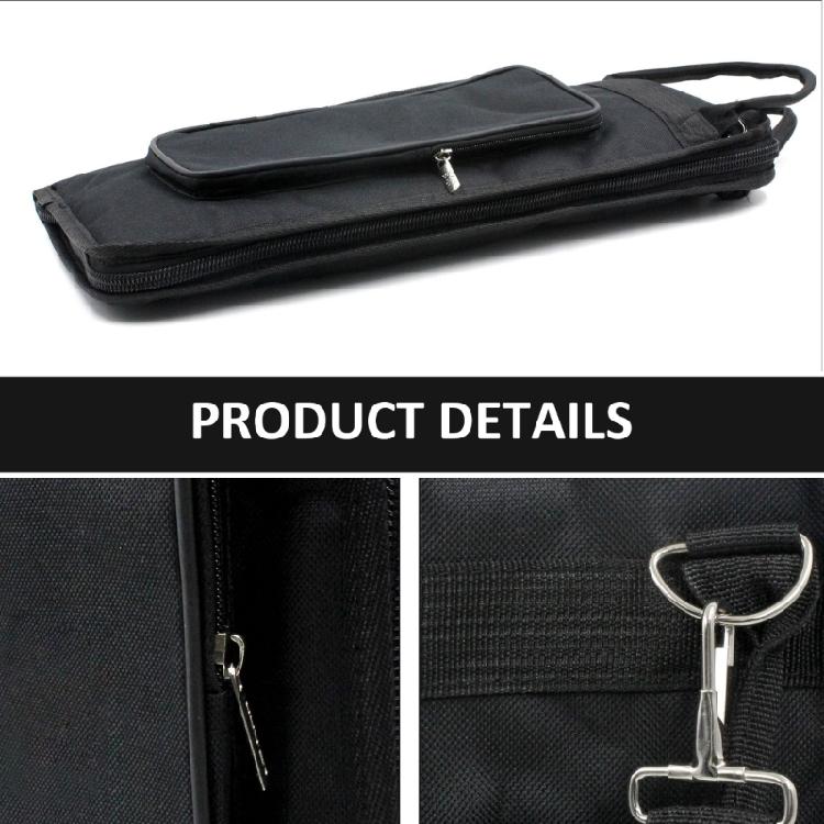 Drum Stick Mallet Padded Bag Drumstick Carrying Bag Drum Stick Drumstick Organizer Drum Stick Backpack Drumsticks Holder