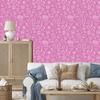 Wallpaper School Supplies Powder Pink Background, Powder Pink Center 50x1000